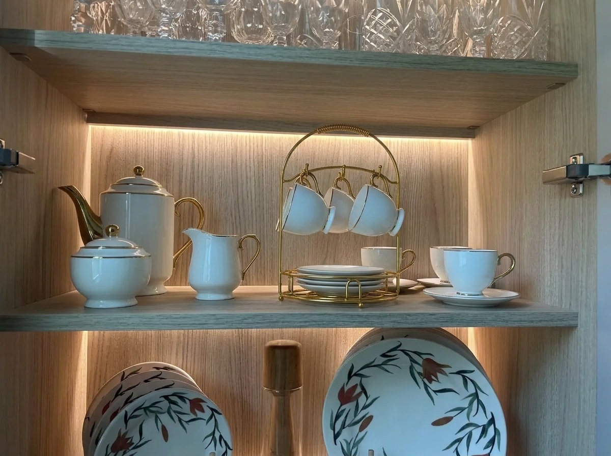Foto do conjunto de porcelana enviada por Amanda R.