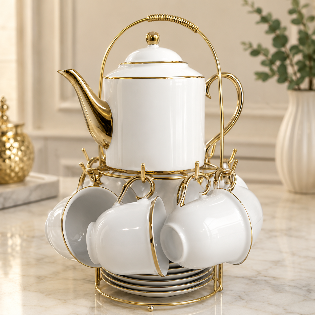 Conjunto Porcelana Chá e Café Imperial