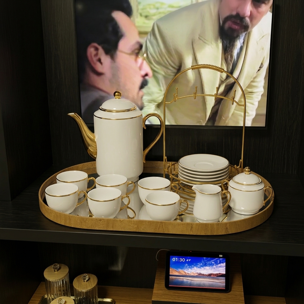 Foto do conjunto de porcelana enviada por Josiane D.