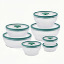 Kit 7 Potes Herméticos de Vidro VivaLar Fresh